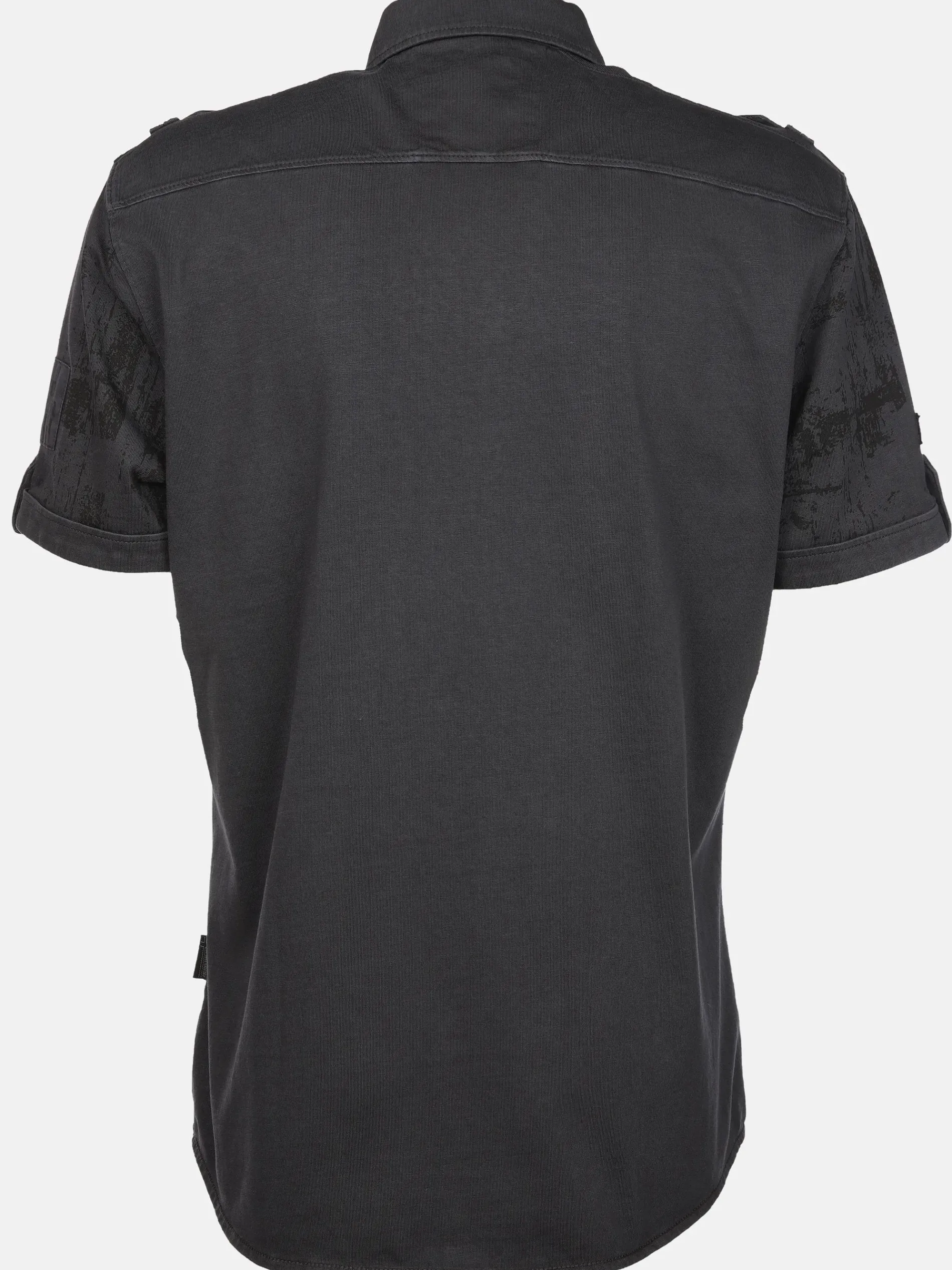 Herren Jerseyhemd mit Alloverprint