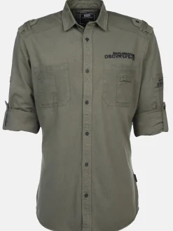 Herren Jerseyhemd mit diversen Taschen