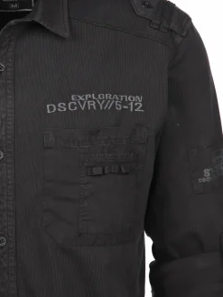 Herren Jerseyhemd mit diversen Taschen