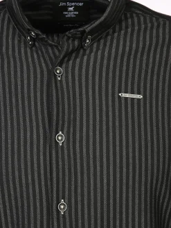 Herren Jerseyhemd mit langem Arm