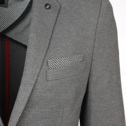 Herren Jerseysakko in Waffeloptik