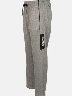 Herren Jogginghose mit Paspel und kleinem Einsatz