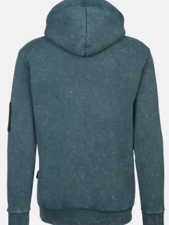 Herren Kapuzensweatshirt mit Print und Schrift