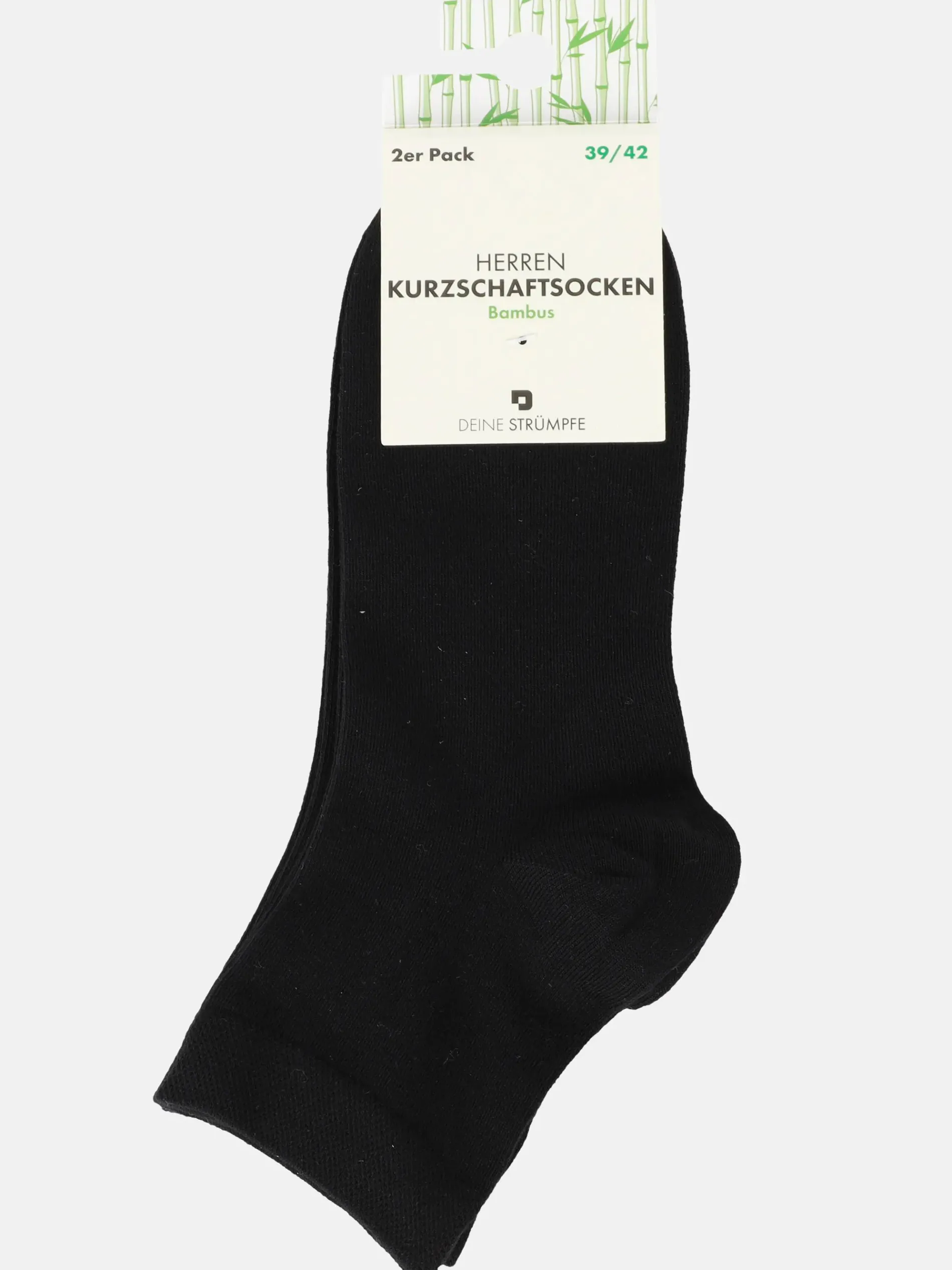 Herren Kurzschaftsocken Bambus im 2er Pack
