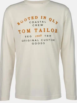 Herren Langarmshirt mit Frontprint