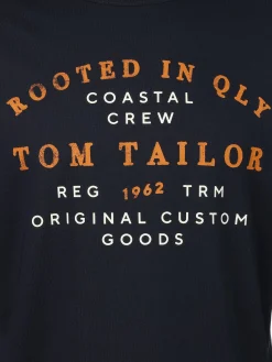 Herren Langarmshirt mit Frontprint