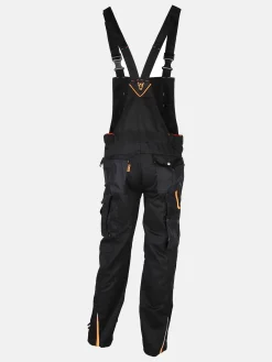 Herren Latz-Arbeitshose mit Neondetails