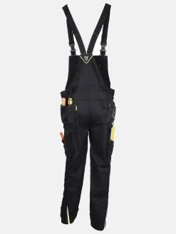 Herren Latz-Arbeitshose mit Neondetails