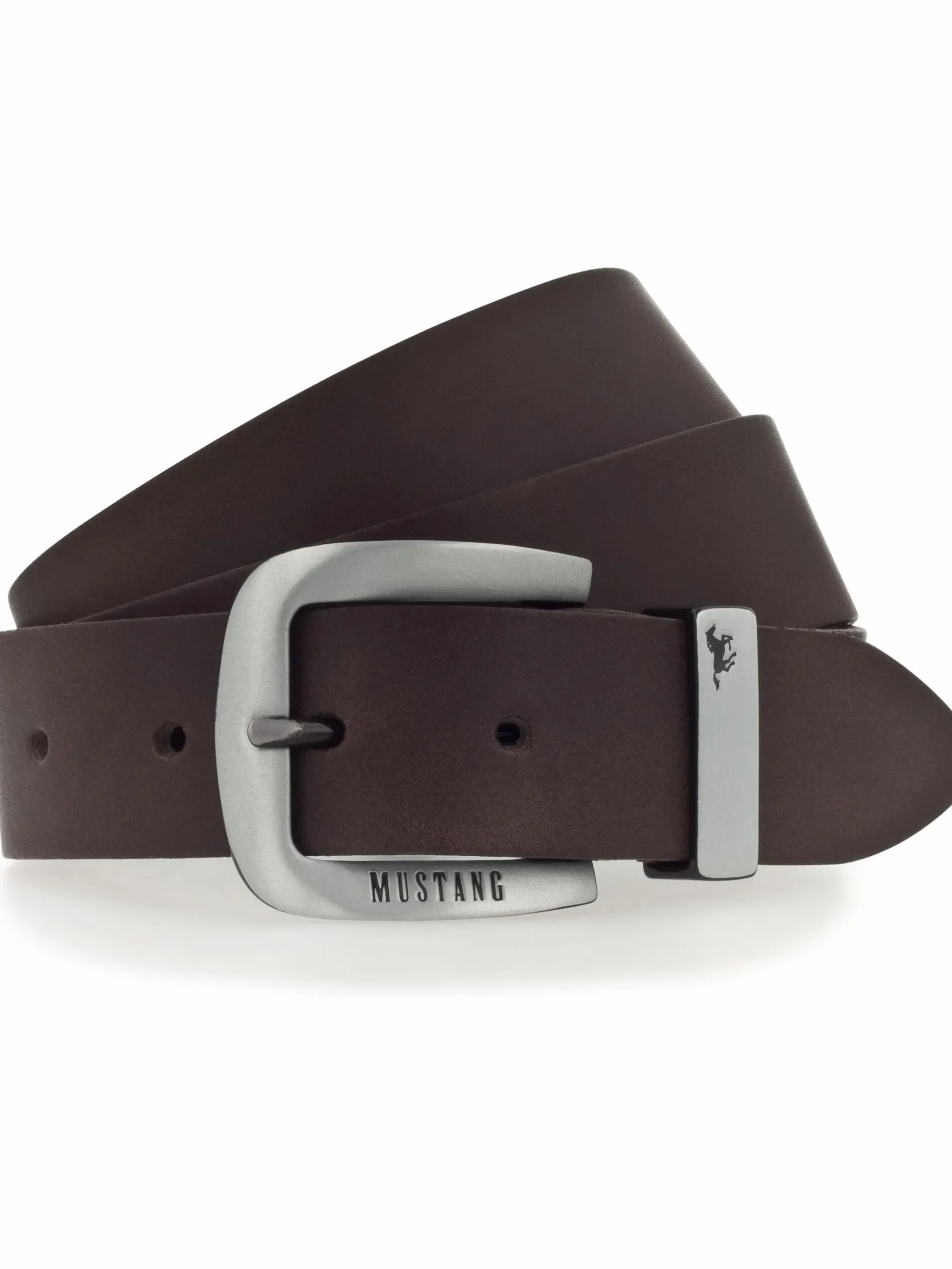 Herren Ledergürtel mit Logo