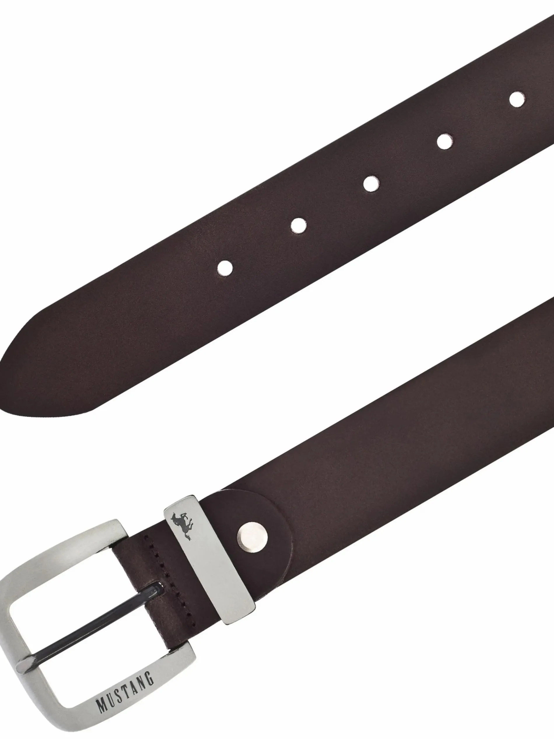 Herren Ledergürtel mit Logo