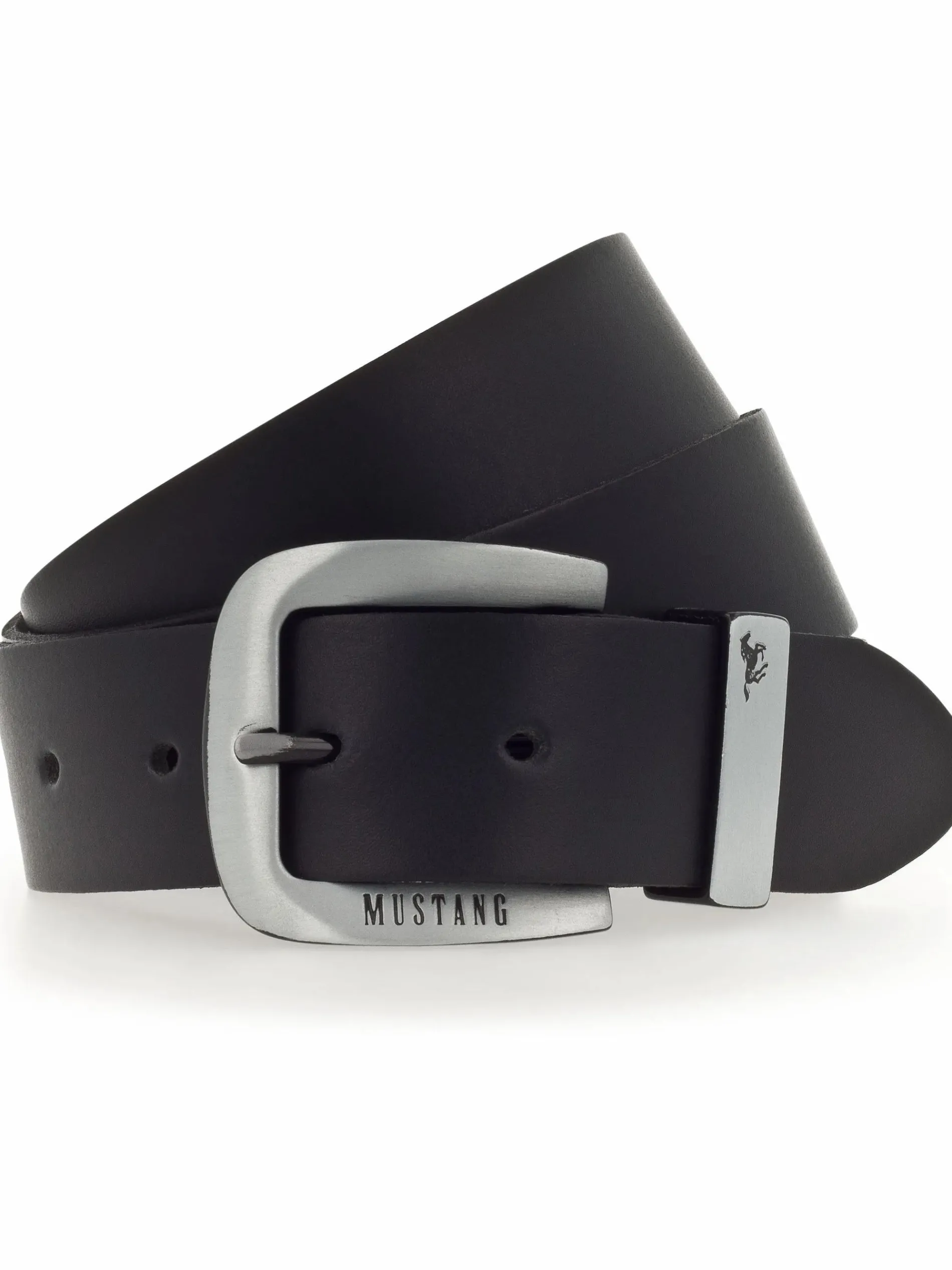 Herren Ledergürtel mit Logo