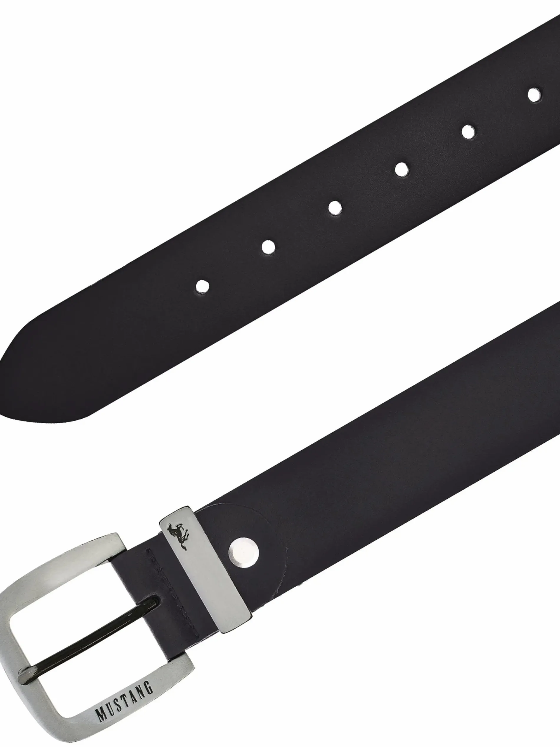 Herren Ledergürtel mit Logo