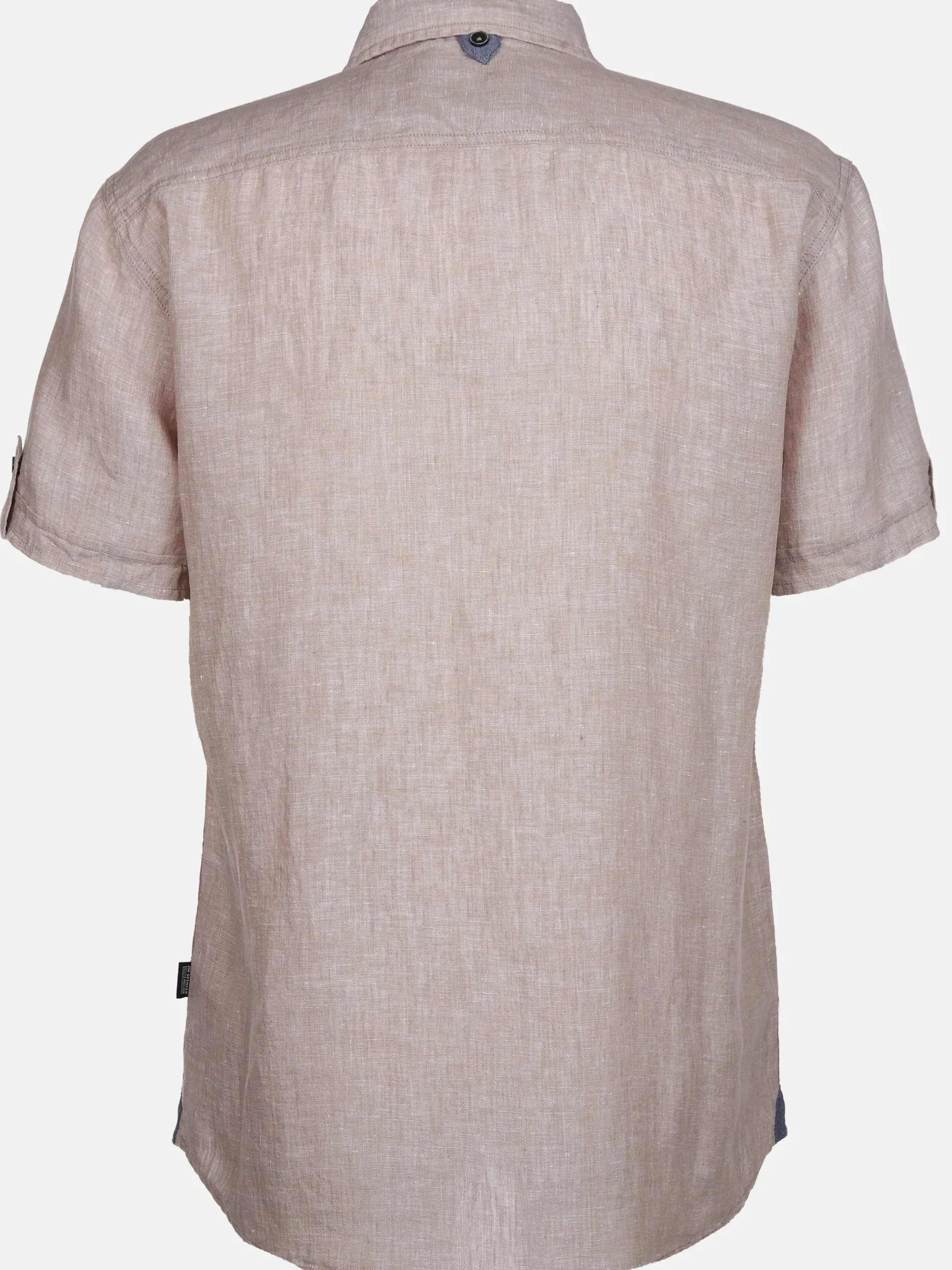 Herren Leinenhemd mit Brusttasche