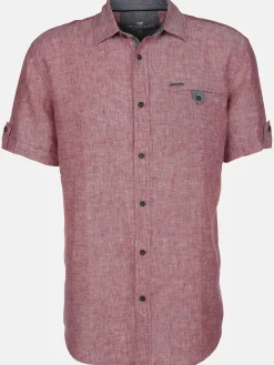 Herren Leinenhemd mit Brusttasche