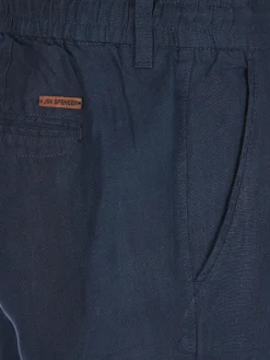 Herren Leinenhose mit Schlupfbund