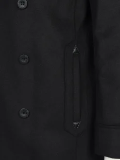 Herren Mantel im 2in1 Look