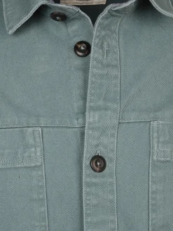 Herren Overshirt unifarben gehalten