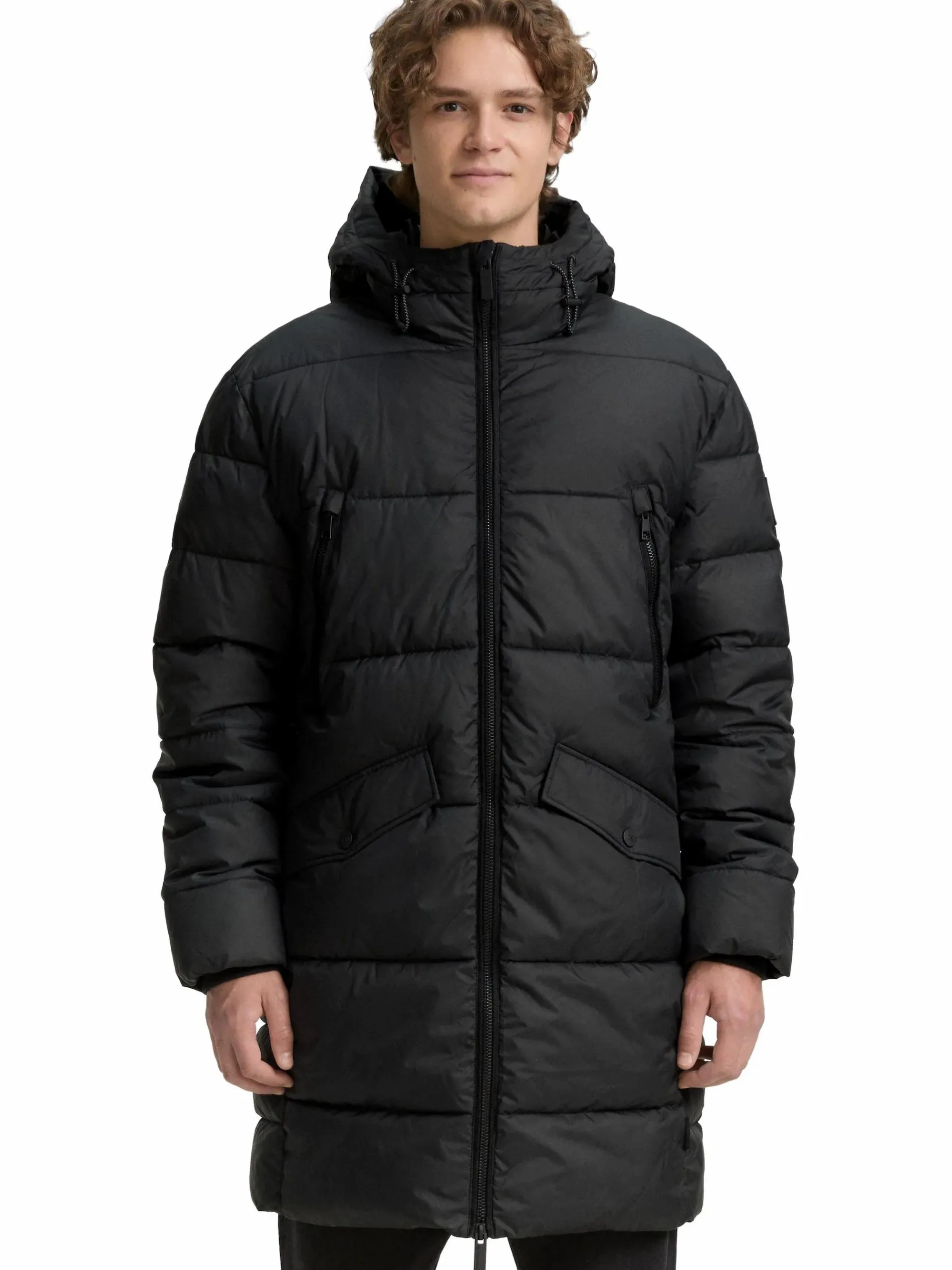 Herren Parka mit Kapuze