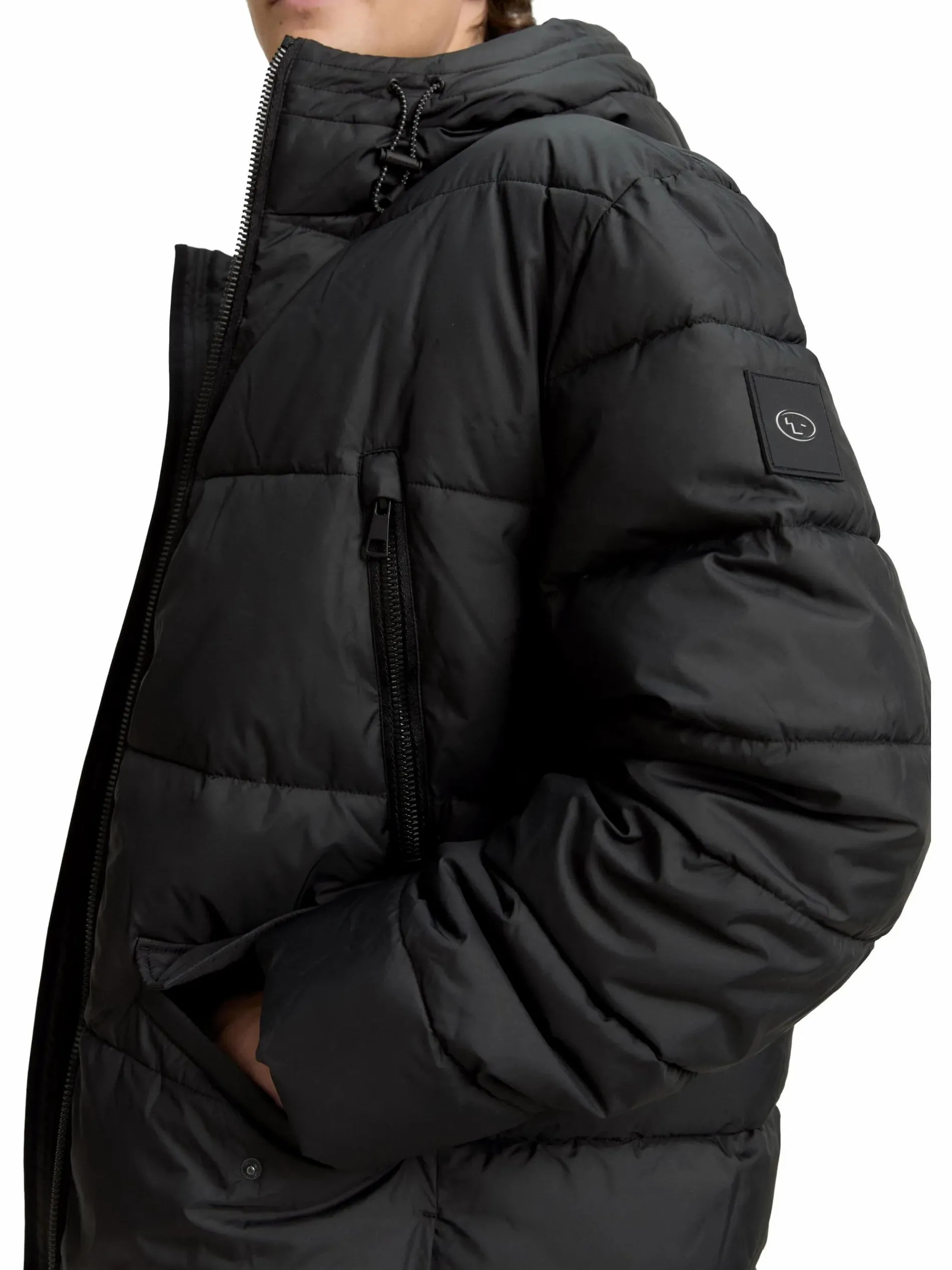 Herren Parka mit Kapuze