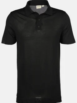 Herren Poloshirt aus feinem Strick