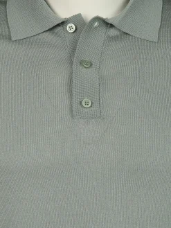 Herren Poloshirt aus feinem Strick