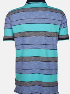 Herren Poloshirt im Streifenlook