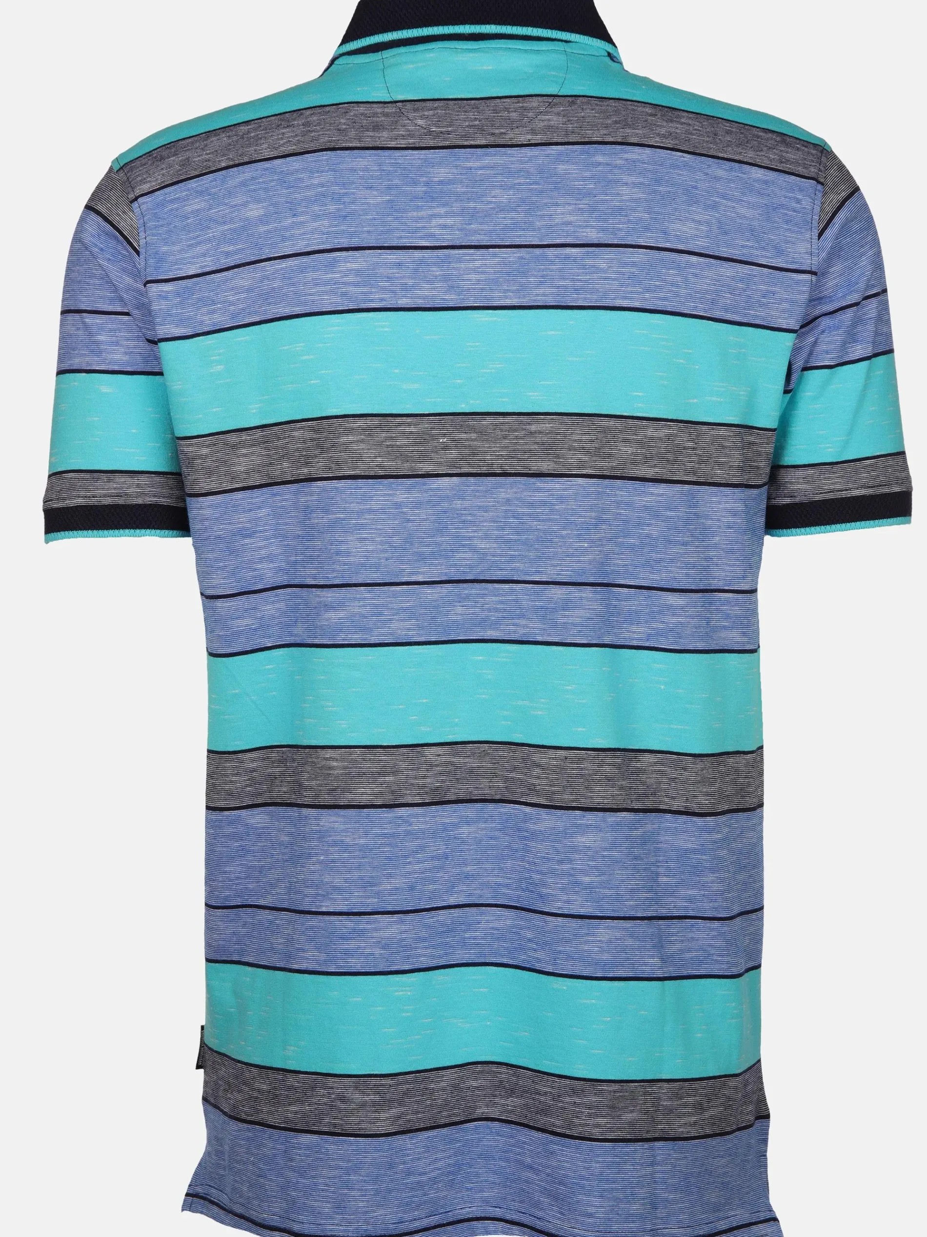 Herren Poloshirt im Streifenlook