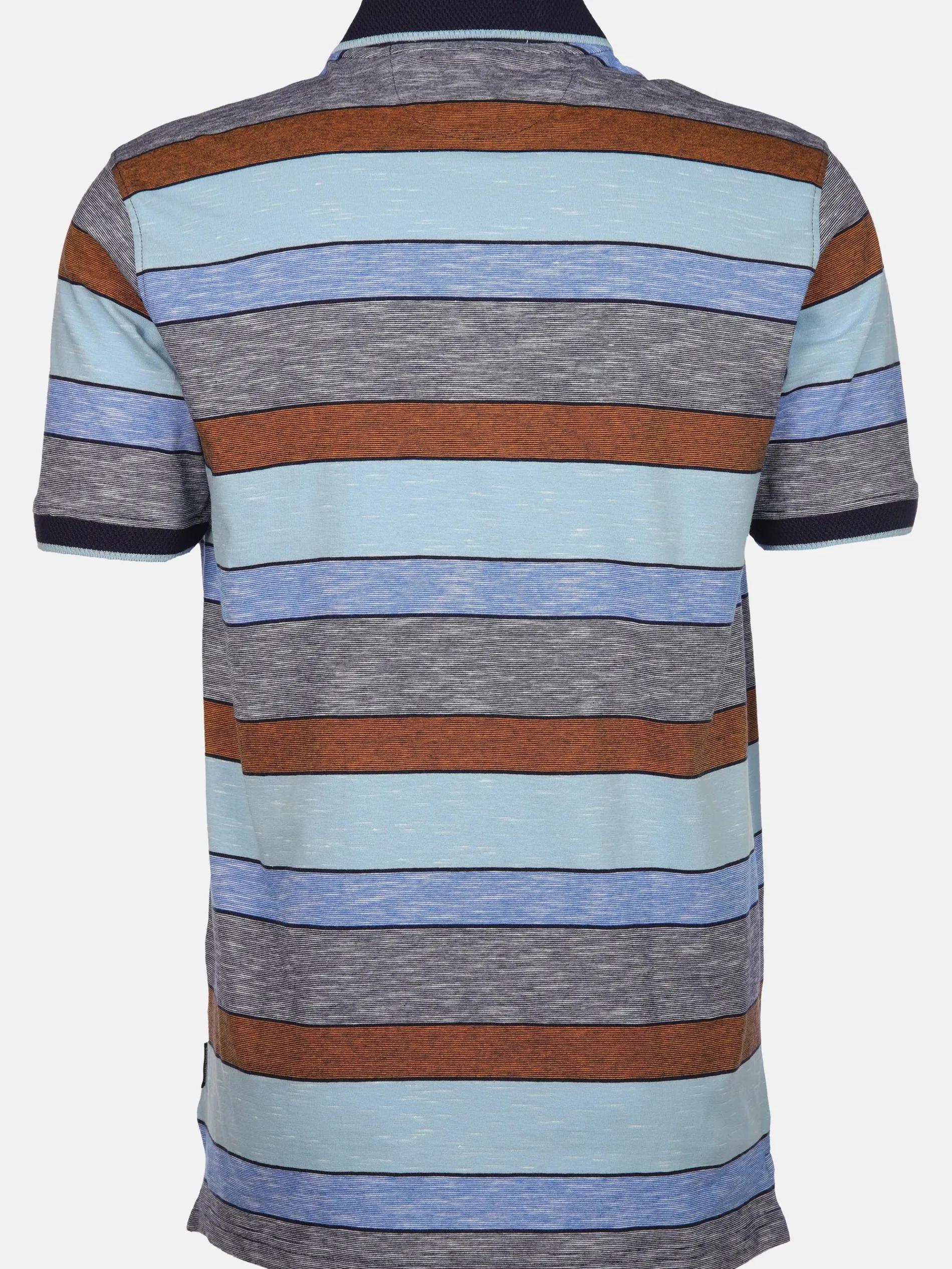 Herren Poloshirt im Streifenlook