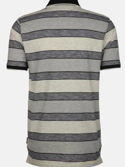 Herren Poloshirt im Streifenlook