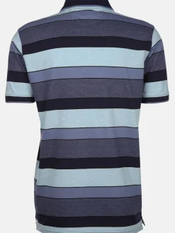 Herren Poloshirt im Streifenlook