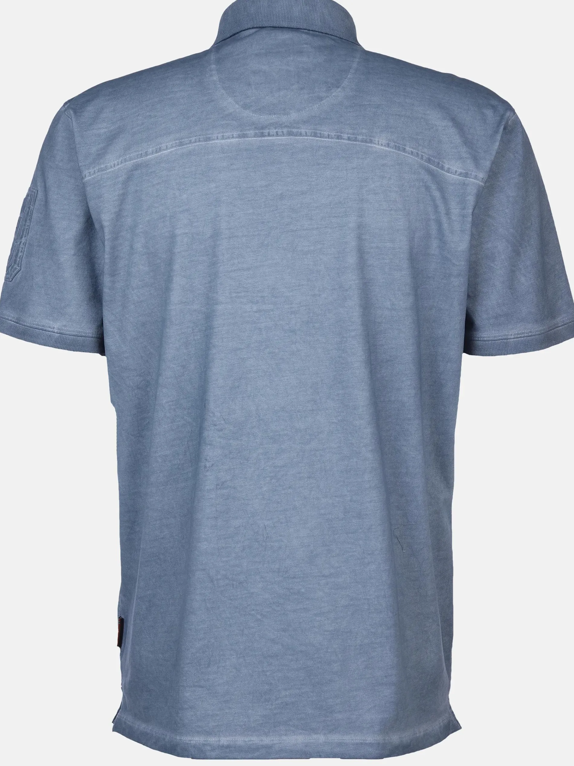 Herren Poloshirt im Used Look