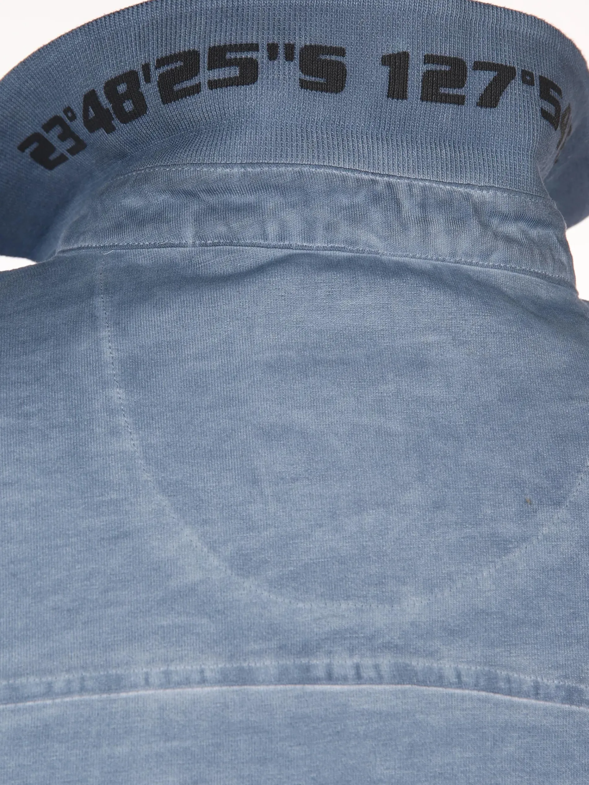 Herren Poloshirt im Used Look