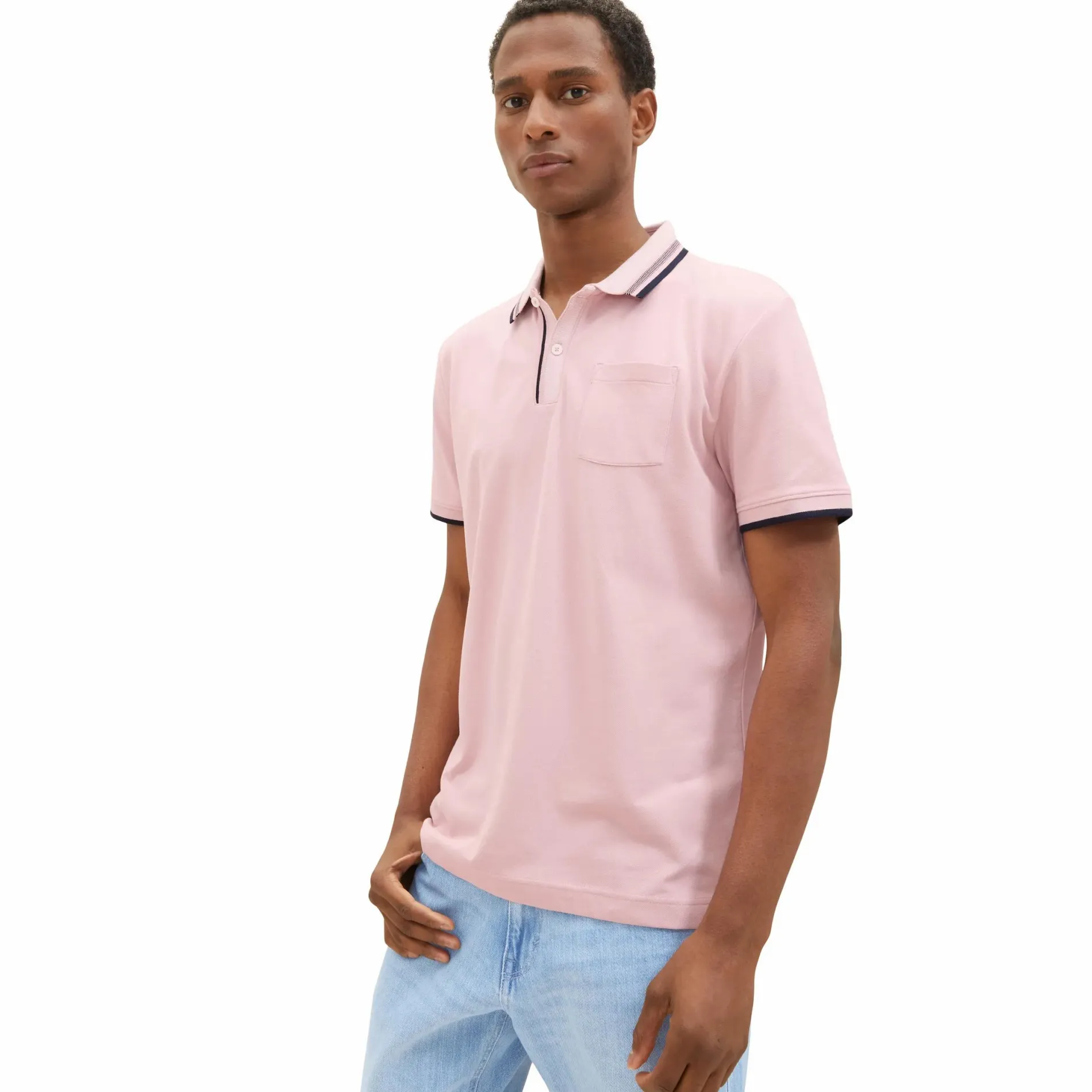 Herren Poloshirt mit Brusttasche