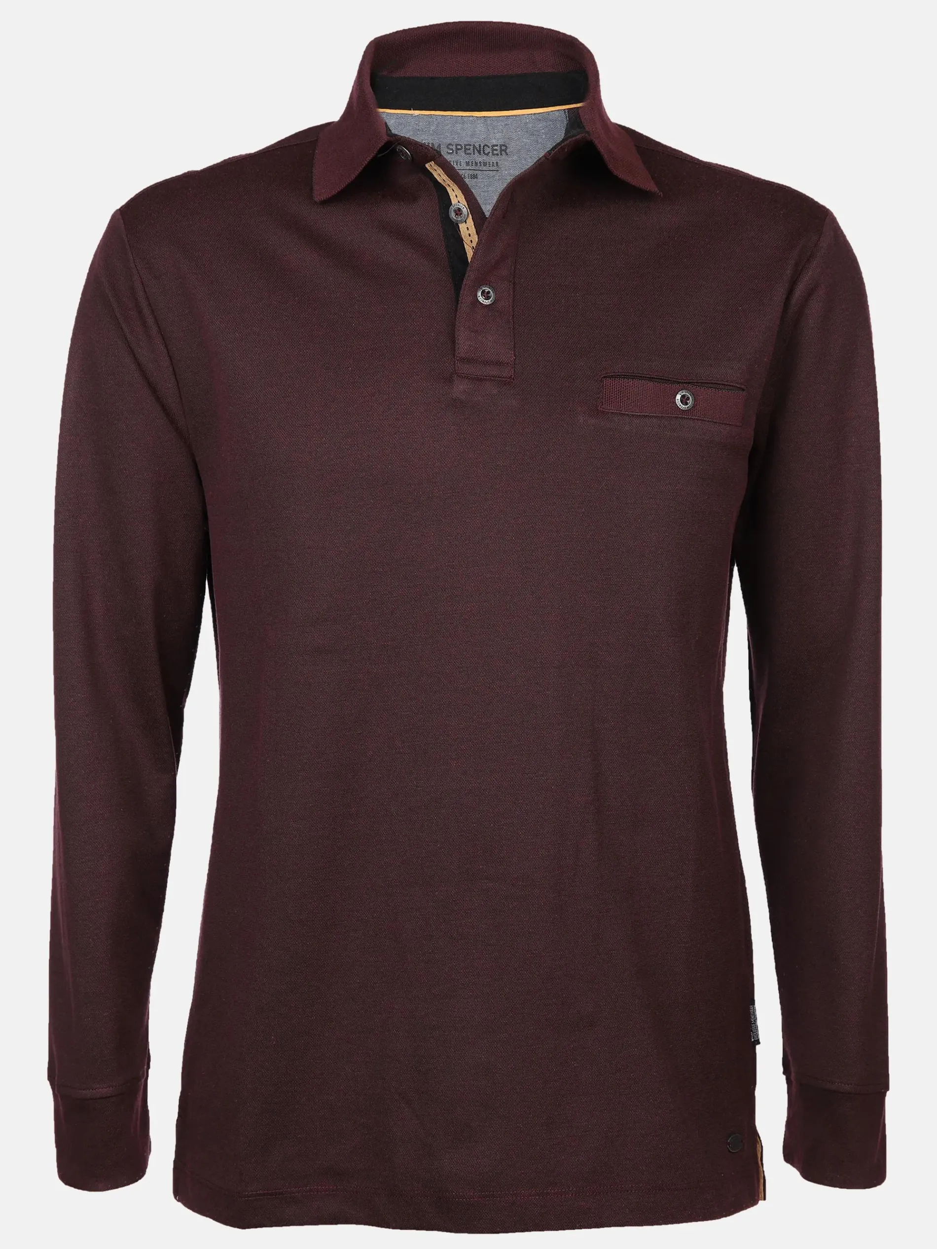 Herren Poloshirt mit Brusttasche