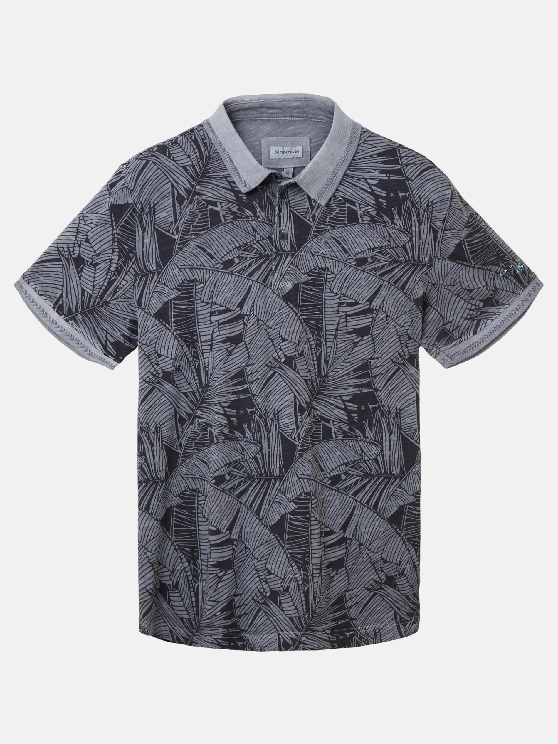 Herren Poloshirt mit Jungle Print
