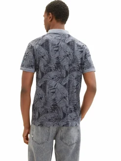 Herren Poloshirt mit Jungle Print