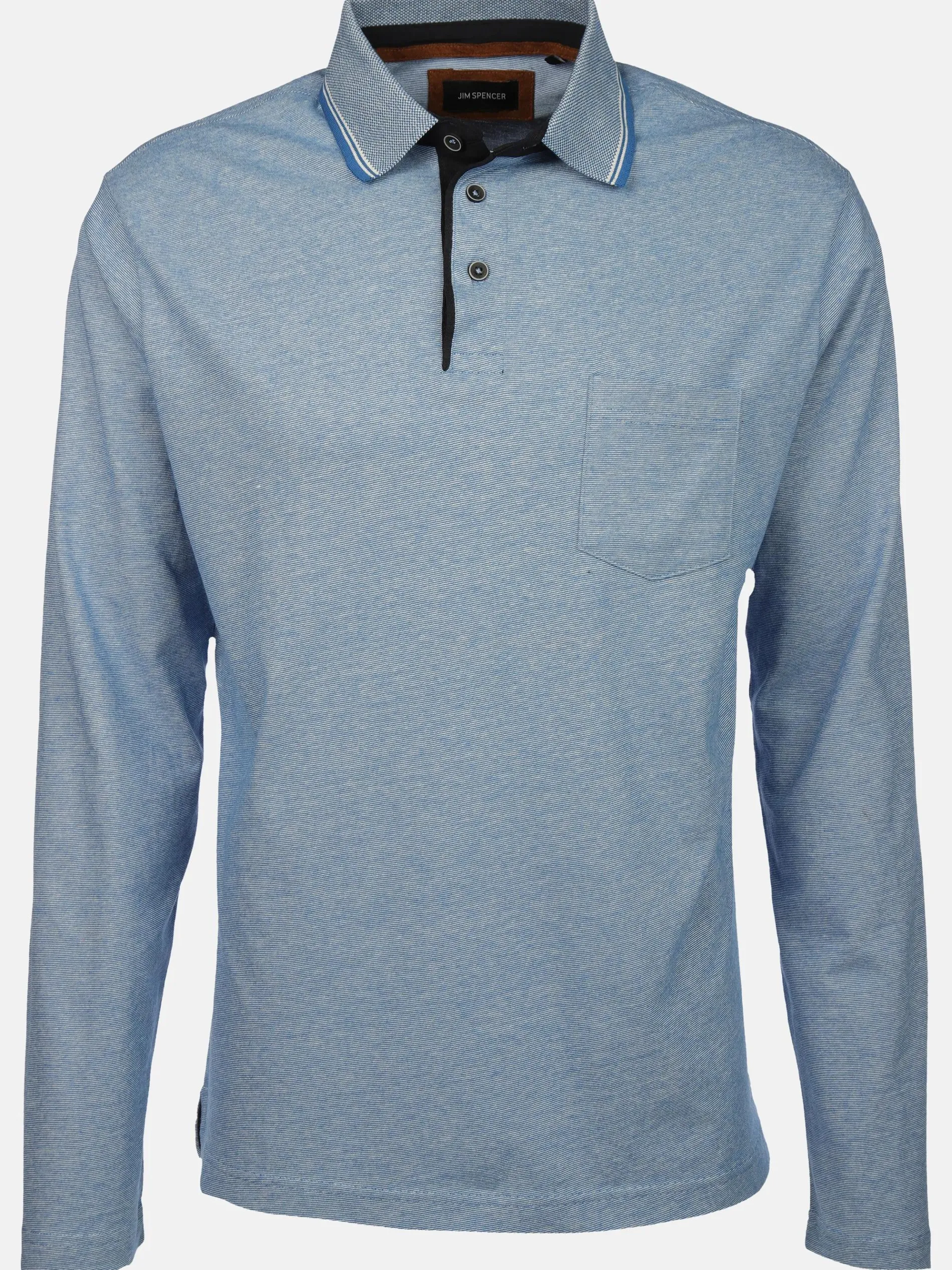 Herren Poloshirt mit langem Arm