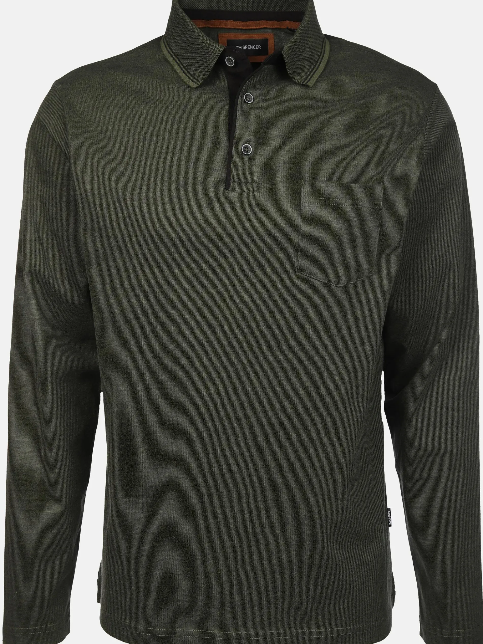 Herren Poloshirt mit langem Arm