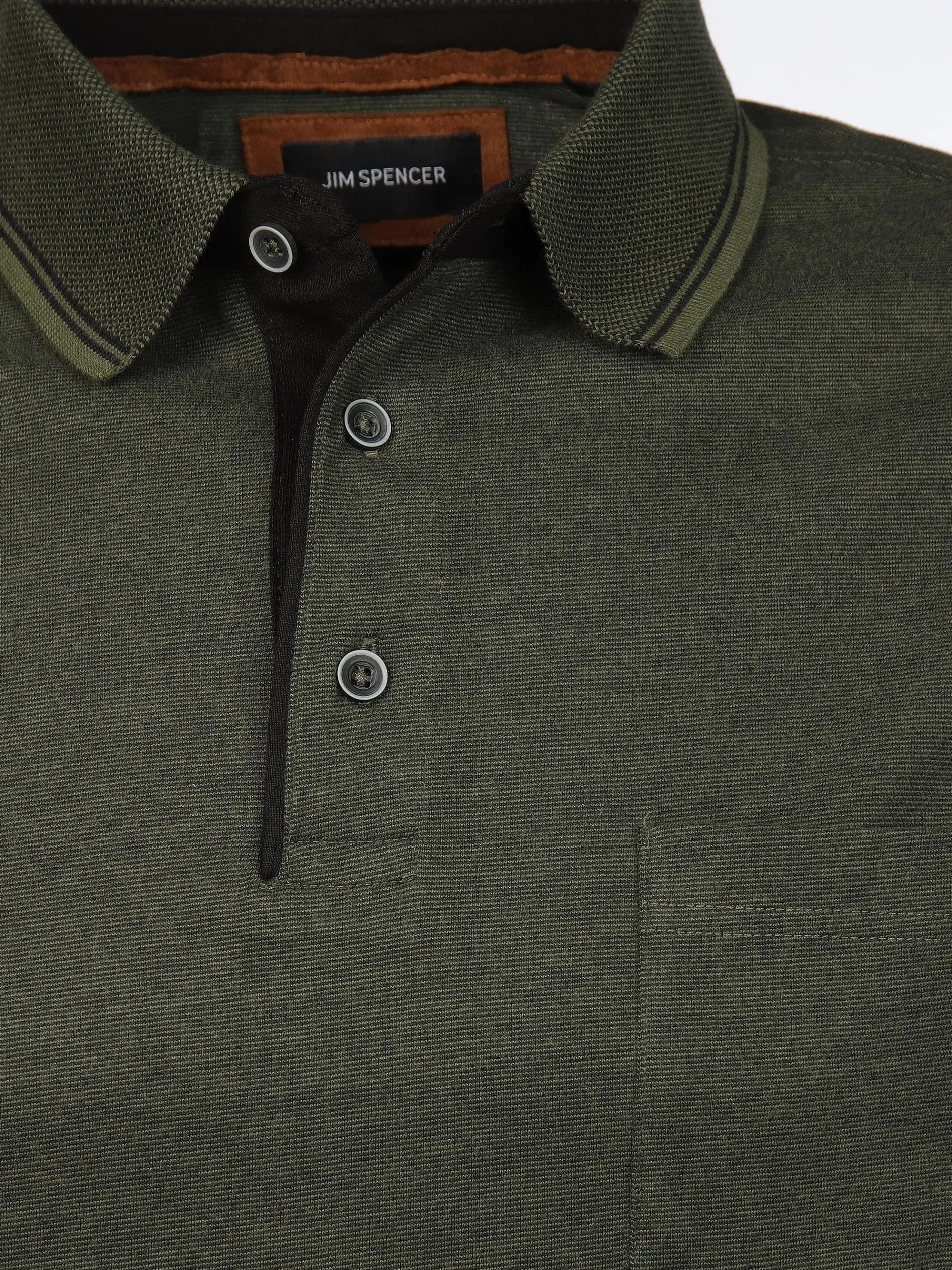 Herren Poloshirt mit langem Arm