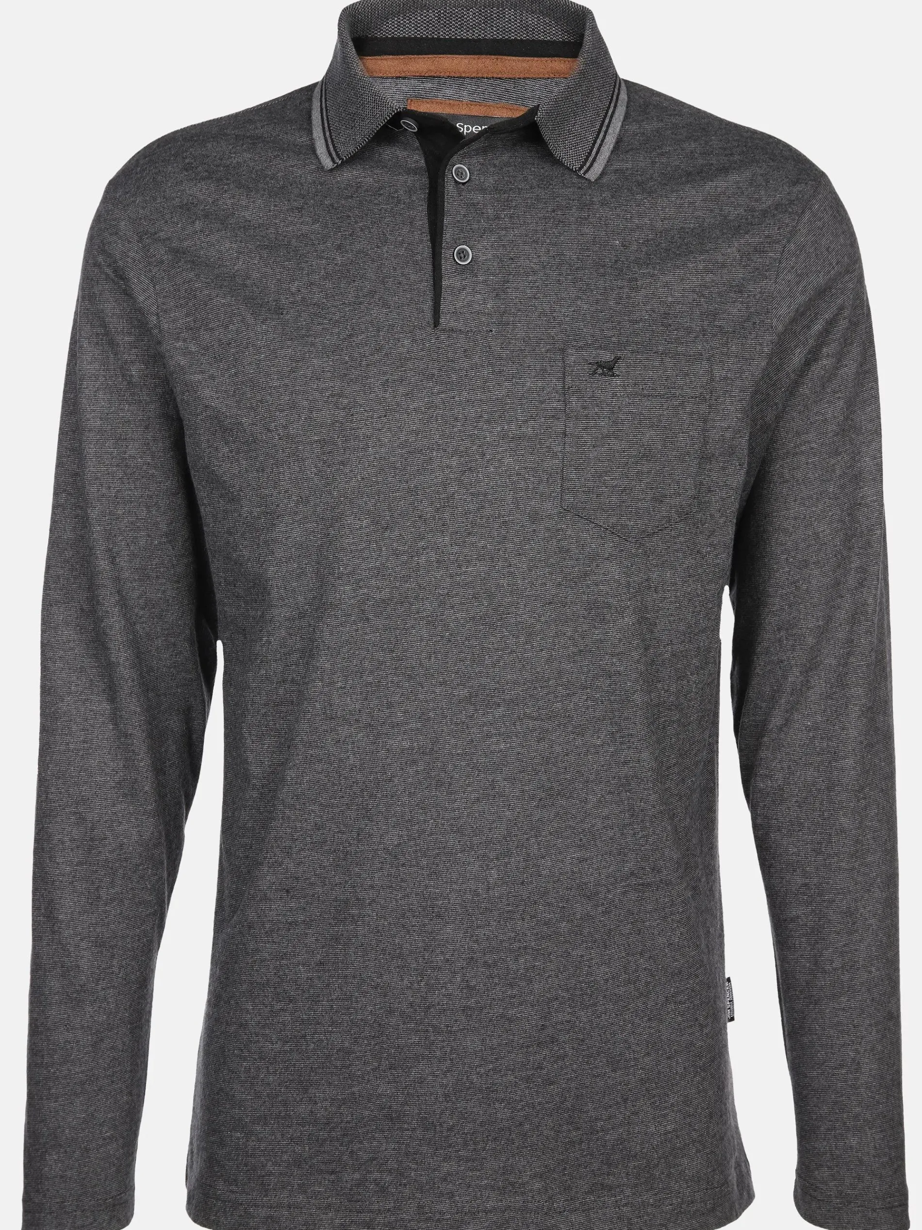 Herren Poloshirt mit langem Arm