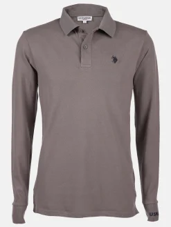 Herren Poloshirt mit langem Arm