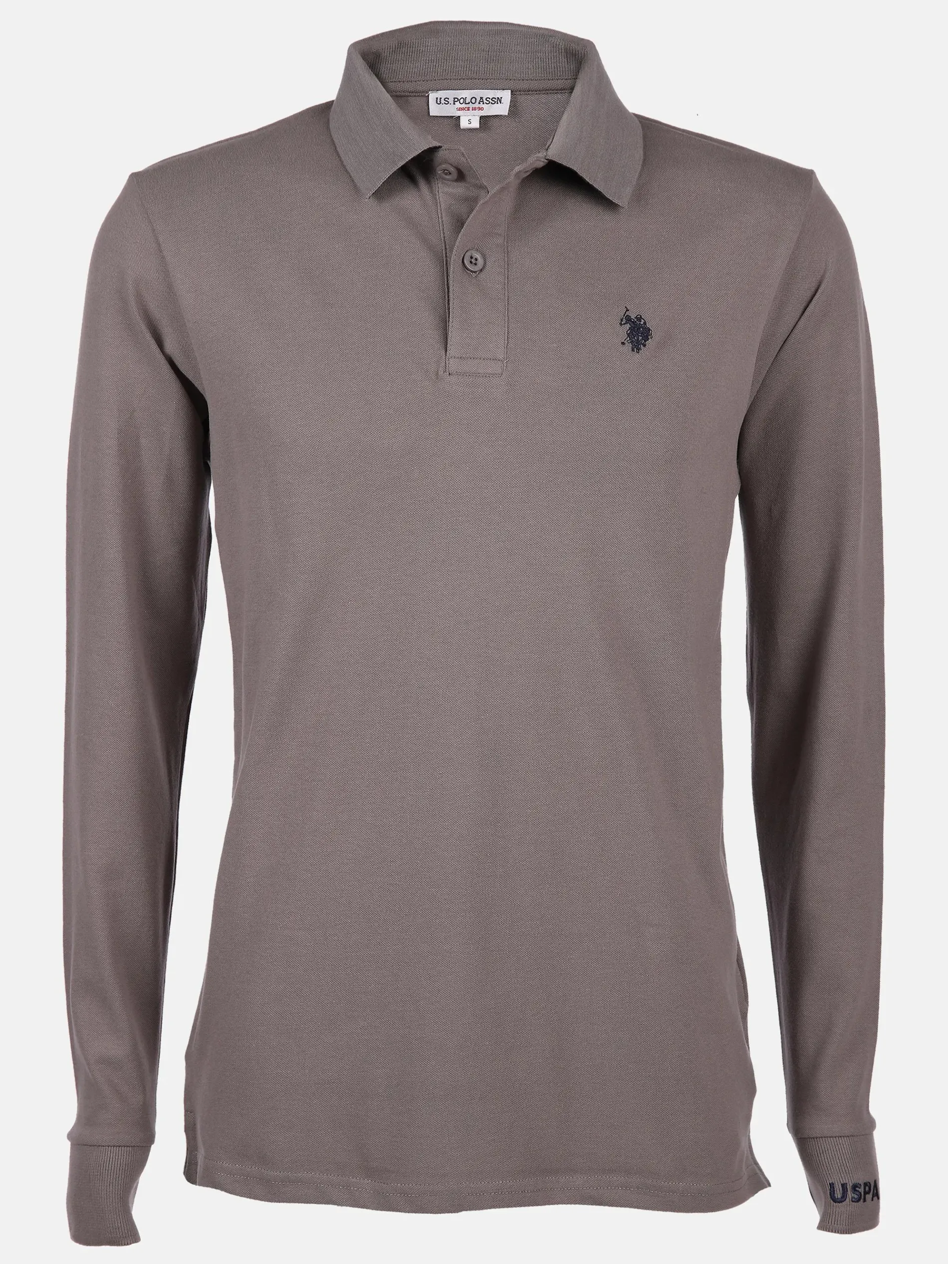 Herren Poloshirt mit langem Arm