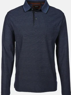 Herren Poloshirt mit langem Arm