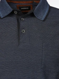 Herren Poloshirt mit langem Arm