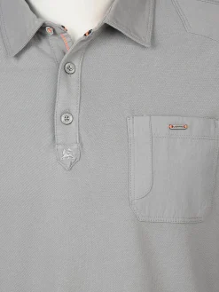 Herren Poloshirt mit langem Arm