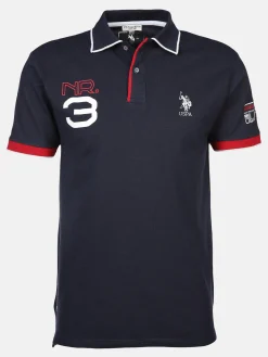 Herren Poloshirt mit Print