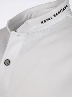 Herren Poloshirt mit Stehkragen