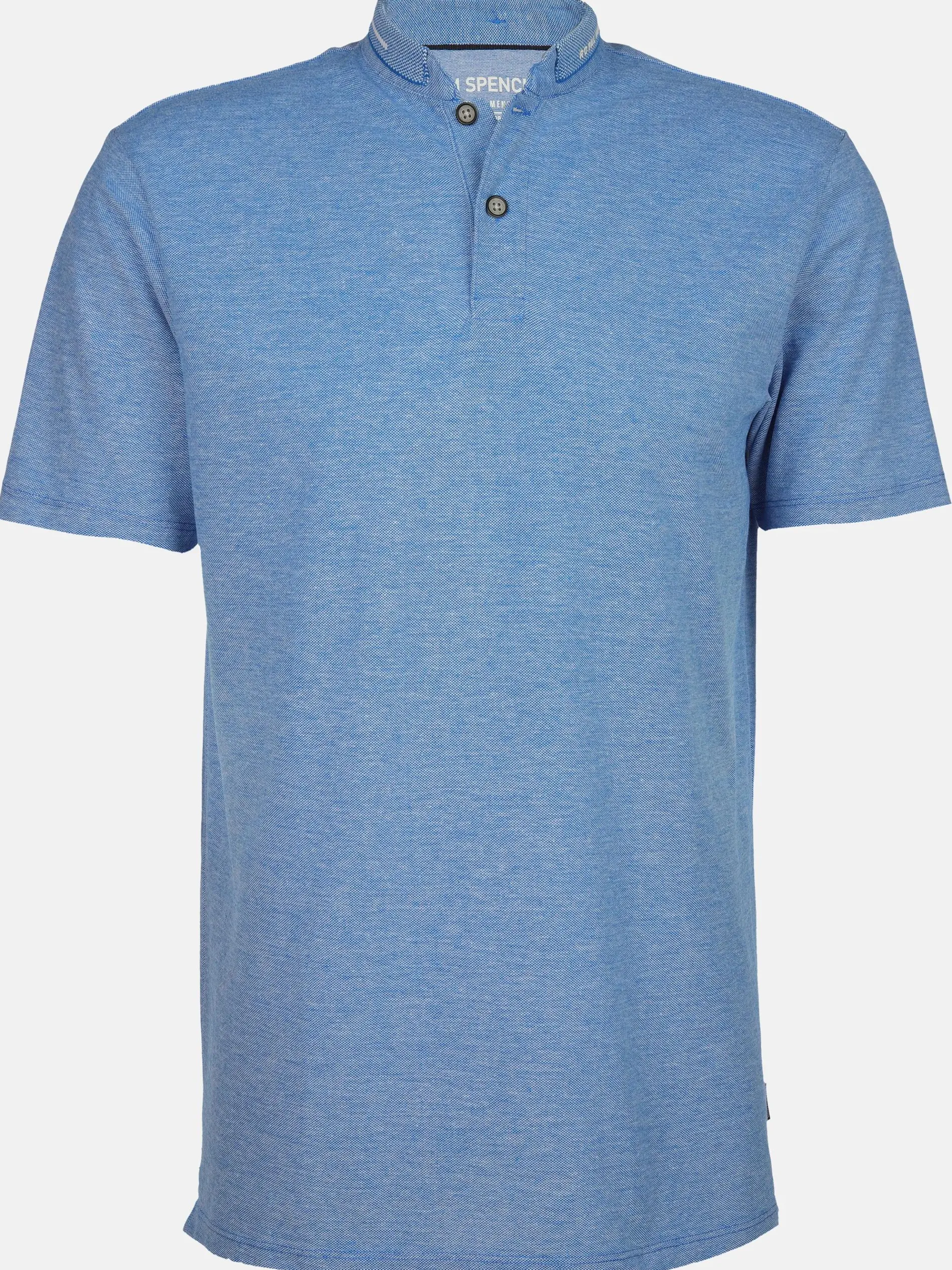 Herren Poloshirt mit Stehkragen