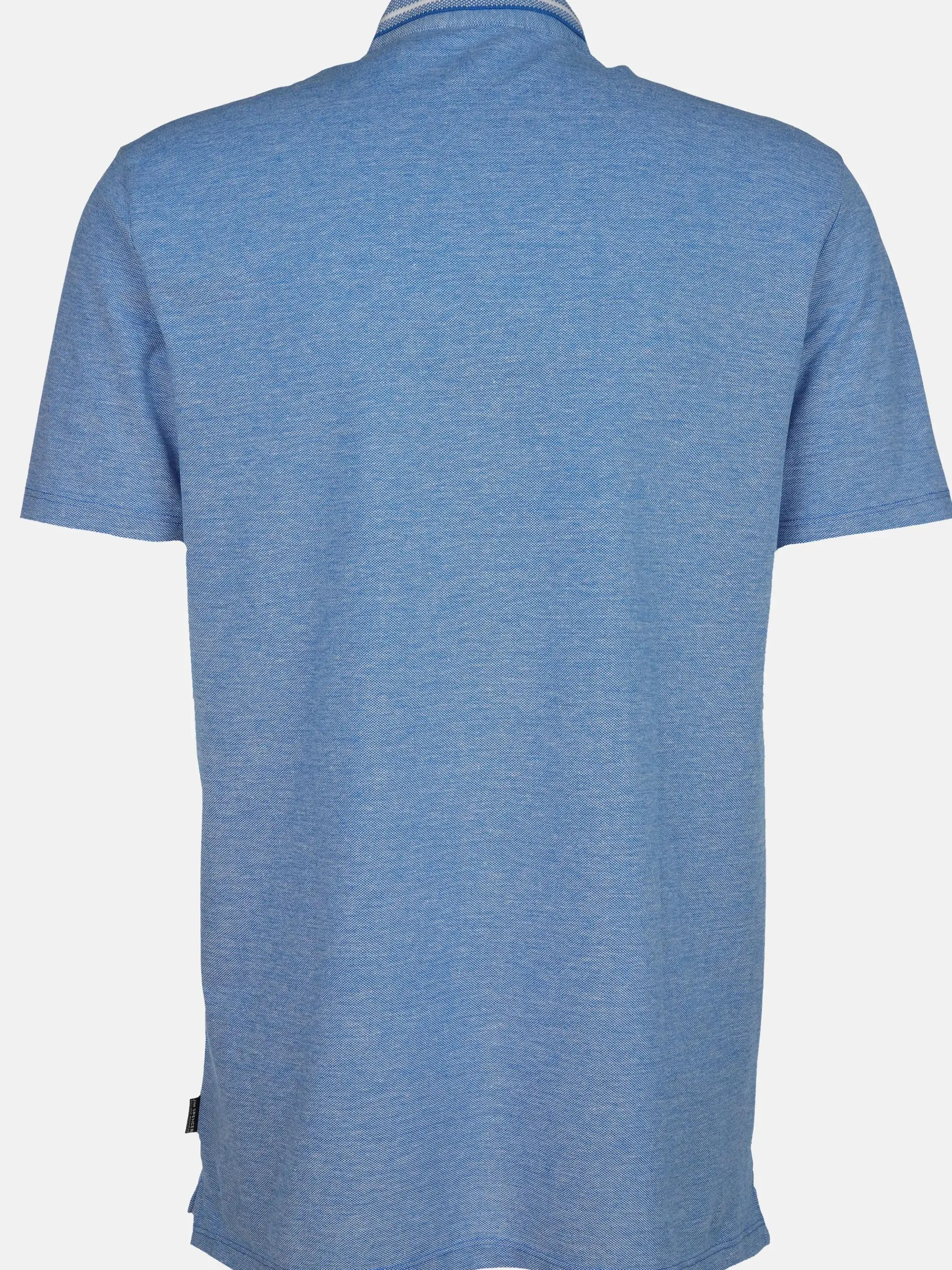 Herren Poloshirt mit Stehkragen