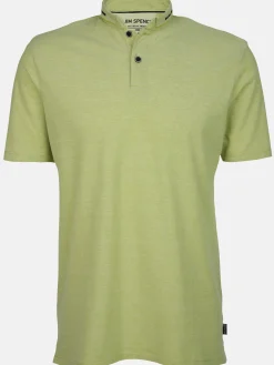 Herren Poloshirt mit Stehkragen